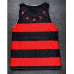 Red Black Stripes Stars Net Sleeveless Mens T-shirt Vest Sports Tank Top